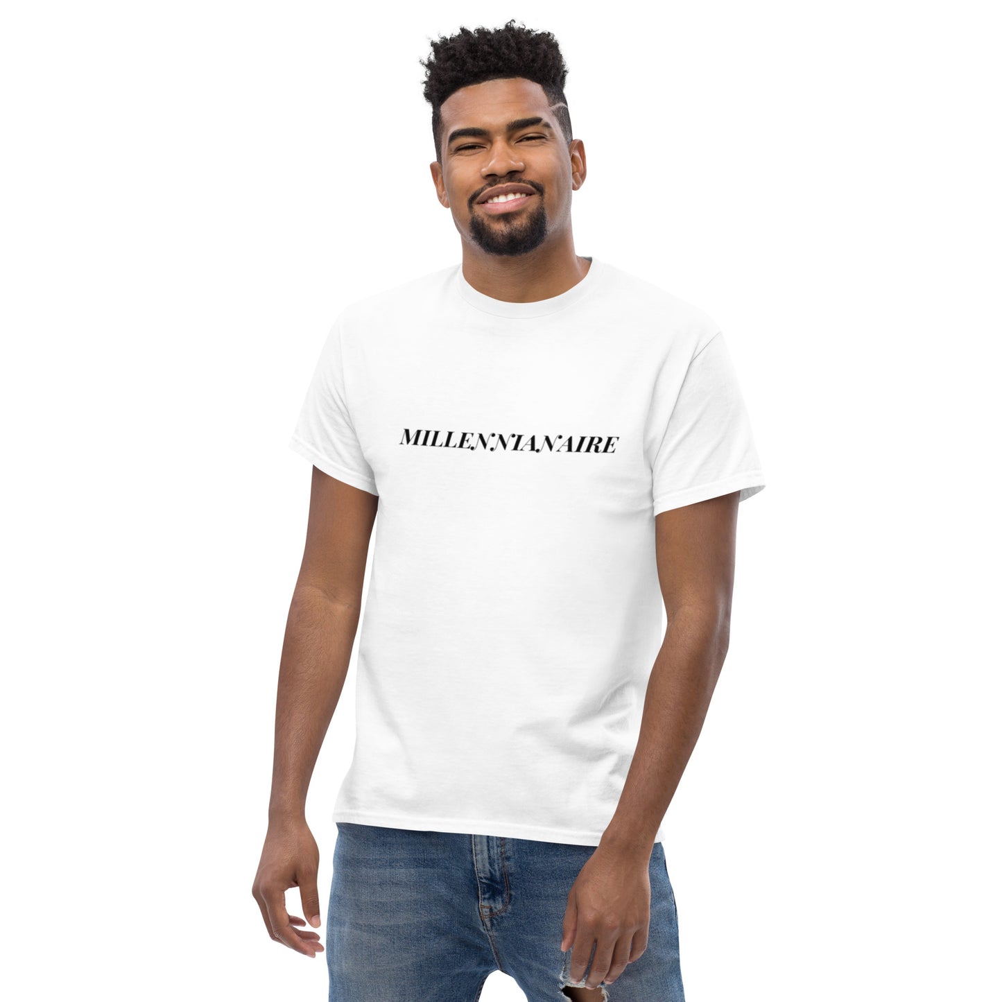 Millennianaire New, Fun Gift, Short Sleeve T-Shirt