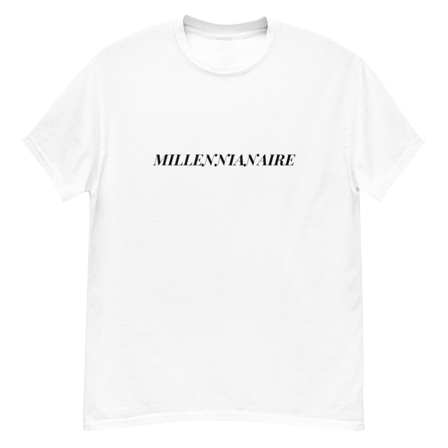 Millennianaire New, Fun Gift, Short Sleeve T-Shirt