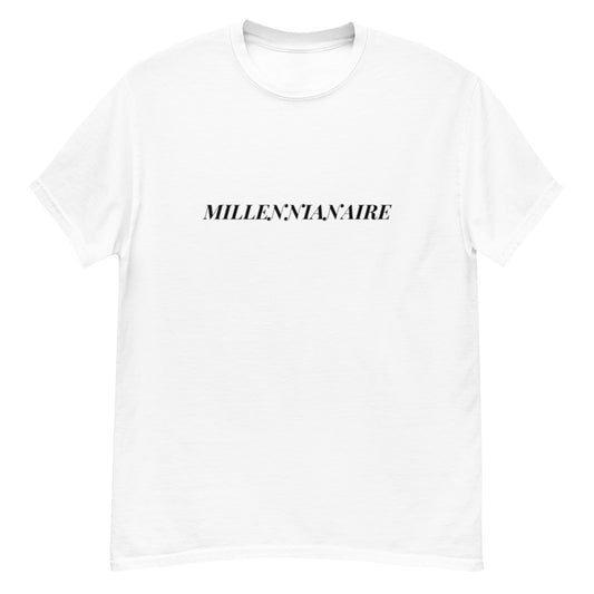 Millennianaire New, Fun Gift, Short Sleeve T-Shirt