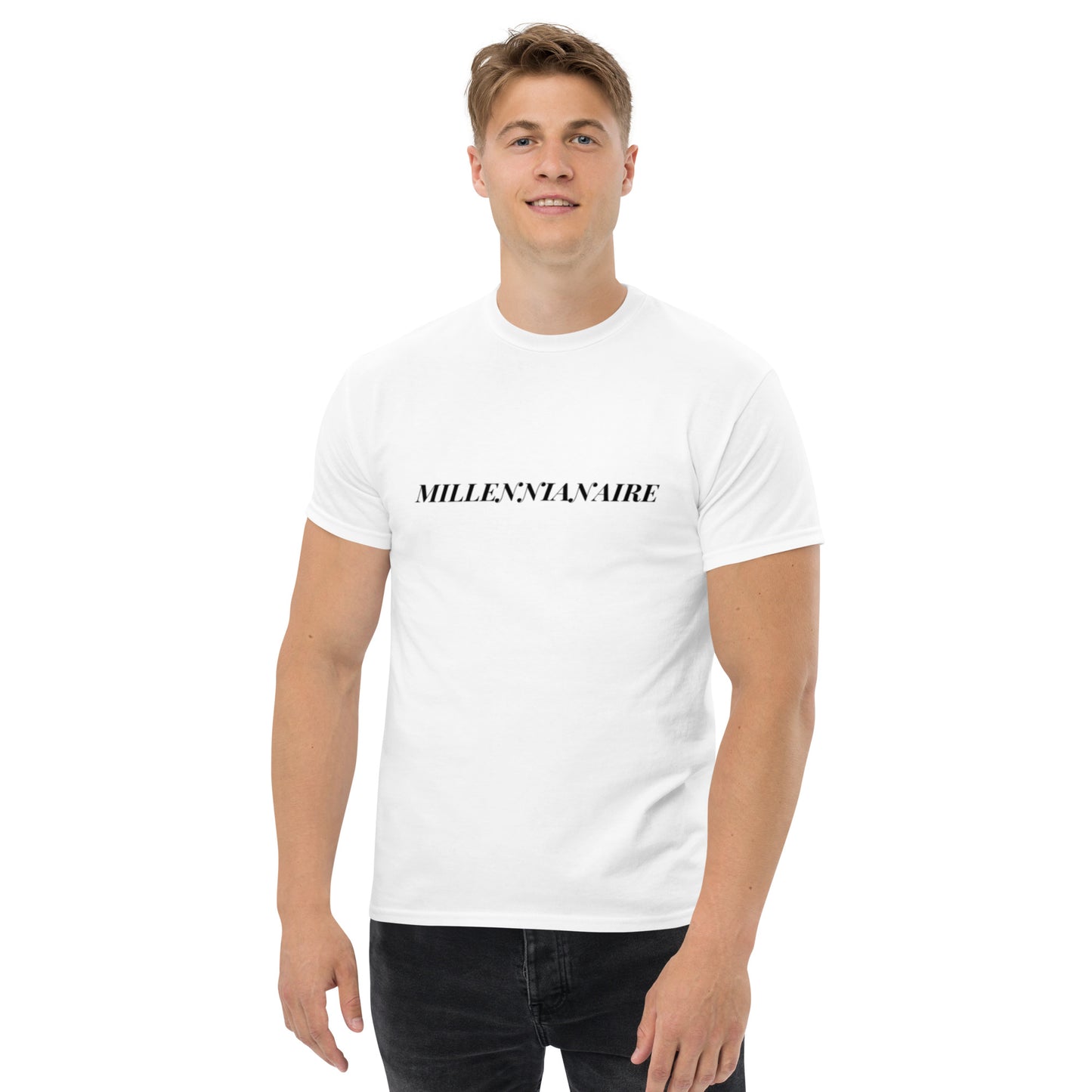 Millennianaire New, Fun Gift, Short Sleeve T-Shirt