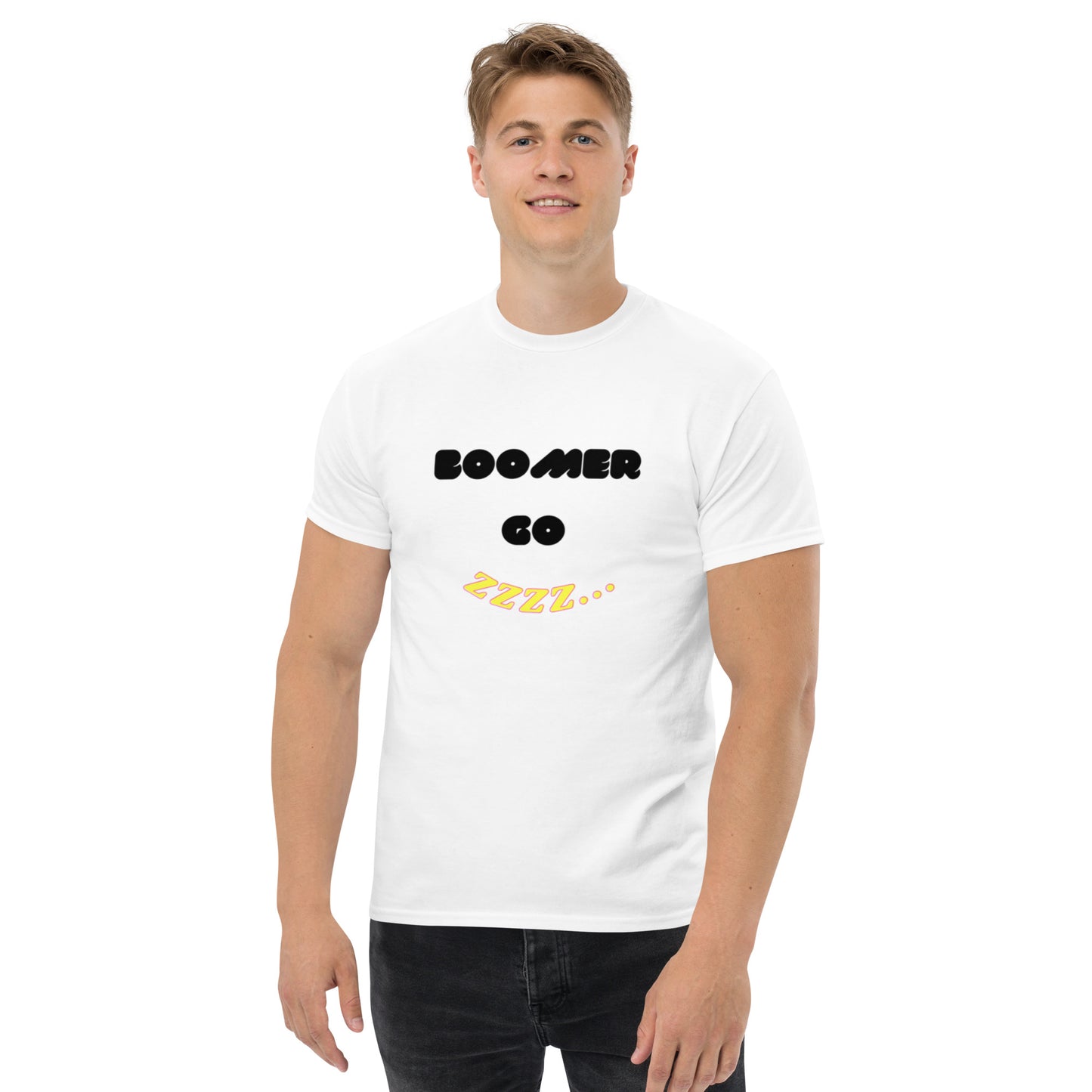 Boomer Go ZZZZ... Funny, Clever T-Shirt